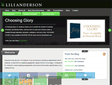 Tablet Screenshot of lilianderson.com